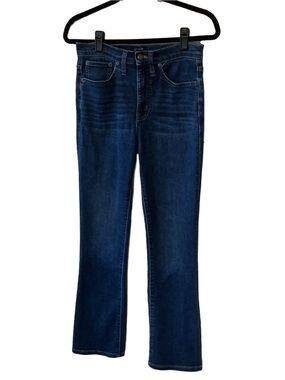 J. Crew Factory Baltic Blue High Rise Bootcut Jeans 27